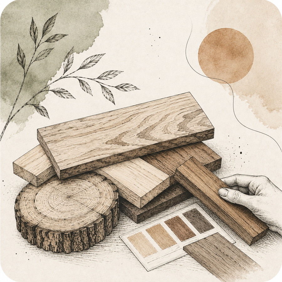 Natural oil finishing