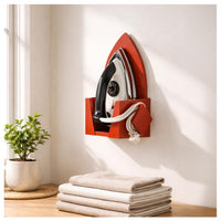 Iron Box Stand for Clothes | Heat Resistant Iron Holder Stand | Heavy Duty Ironing Rack for Laundry Room Organizer, Durable Iron Rest for Home Use